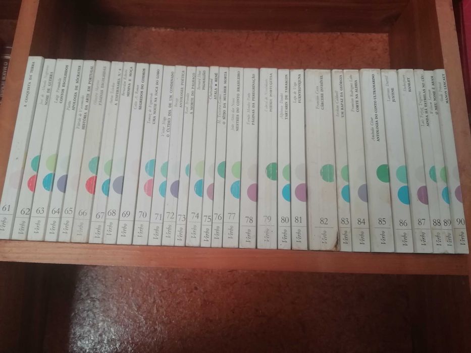 Coleção completa Verbo/RTP - Anos 70