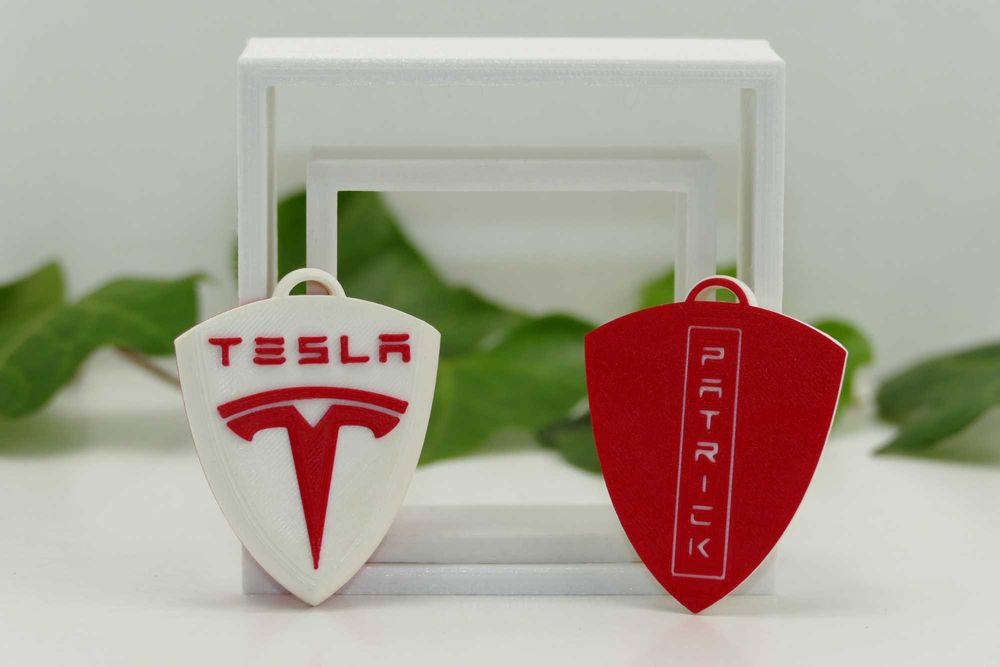 Tesla - Porta Chaves Personalizado Com Nome