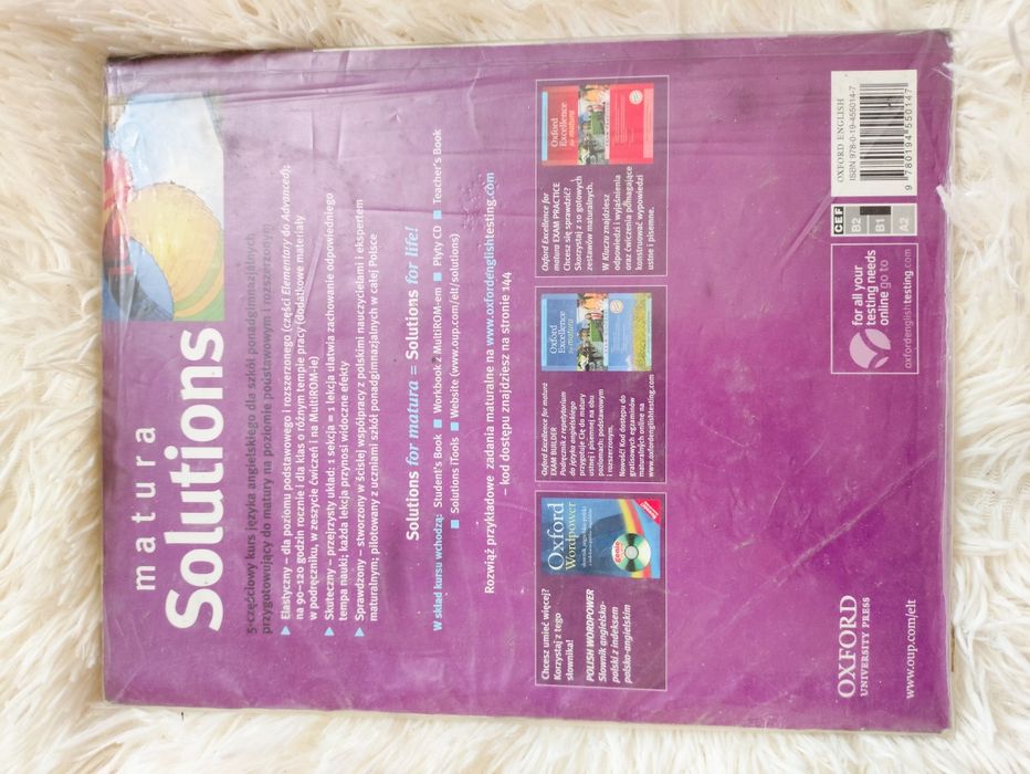 Matura solutions intermediate. Student's book podręcznik