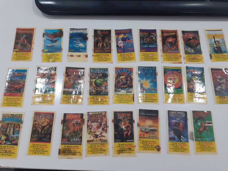 Cromos e Autocolantes Antigos para venda ou troca v11