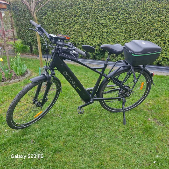 Rower Elektryczny,Ecobike xcross m stan BDB doposażony.