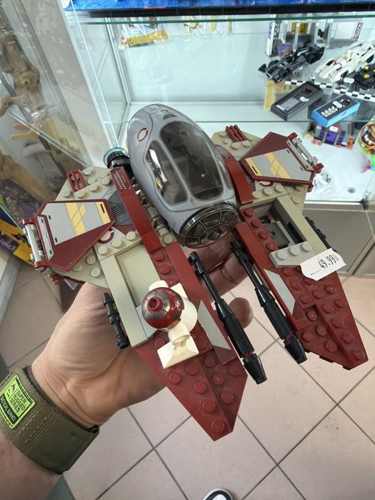 Lego star wars clone wars obi wan starfighter  75135