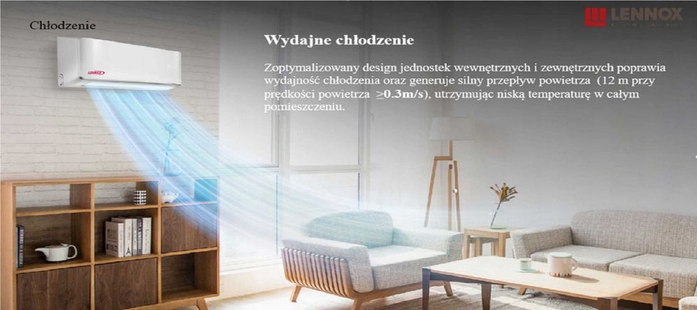 Klimatyzacja Lennox 3,5 kW
