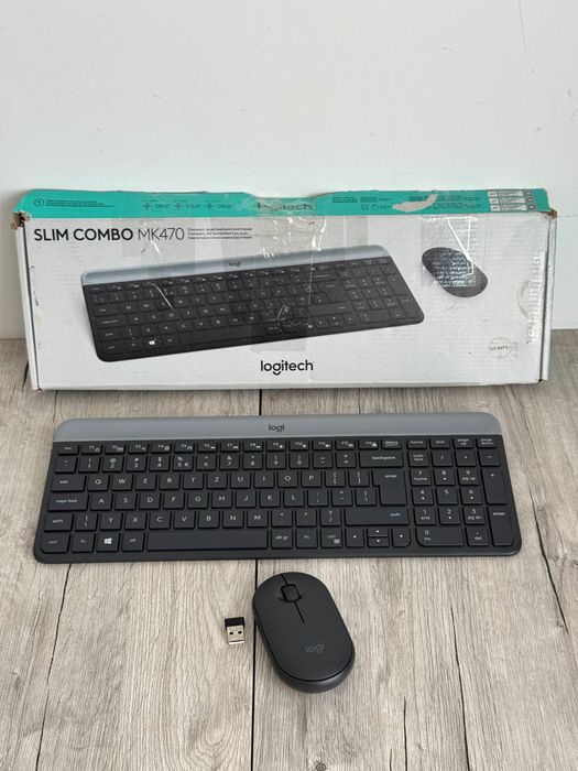 Комплект (клавіатура, миша) Logitech MK470 Slim Wireless Combo