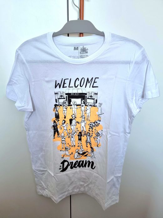 T-shirt NOS Alive '19 100% algodão, tamanho M - nunca usada