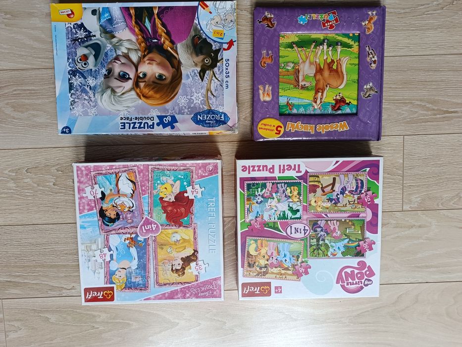 Zestaw puzzli dla dzieci