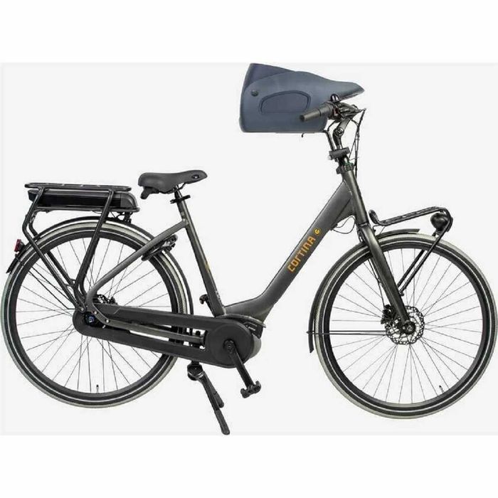 Kosz rowerowy dla psa Kvisp Midnight Gray