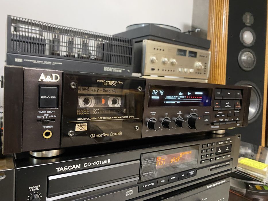 Akai A&D GX-Z9000, dbx, fenomenalny magnetofon kssetowy Wołów • OLX.pl