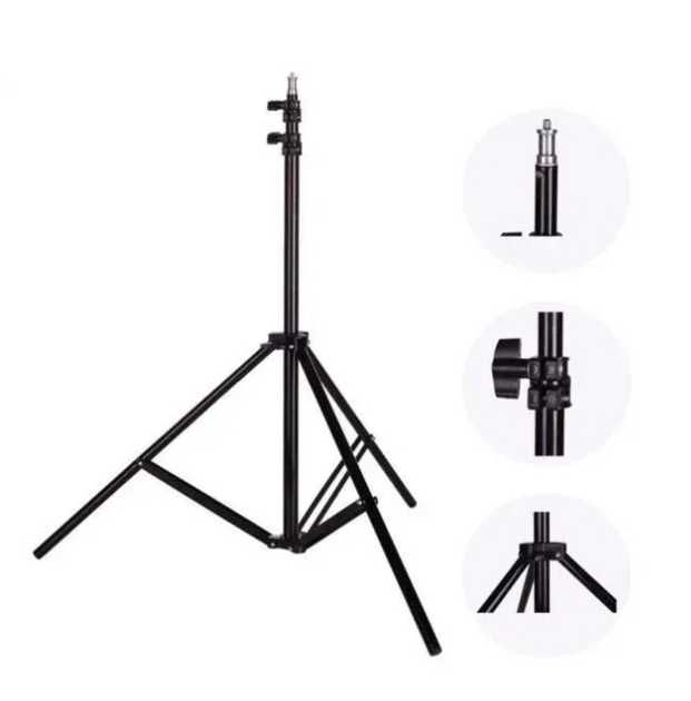 Универсальная стойка тренога штатив для кольцевой лампы 210 см
