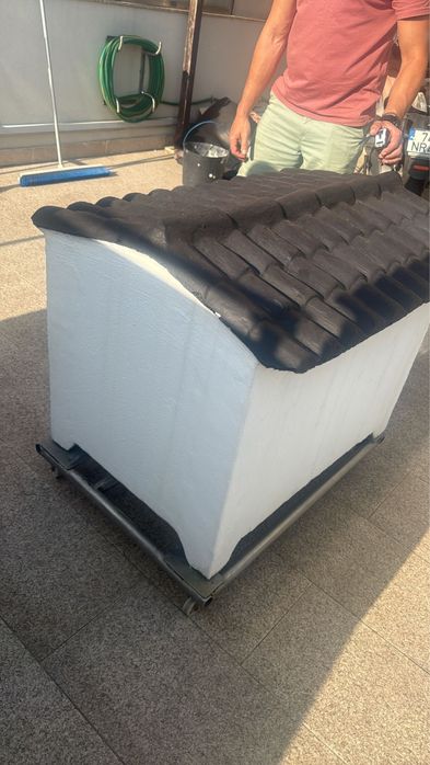 Casota para cão de médio e grande porte