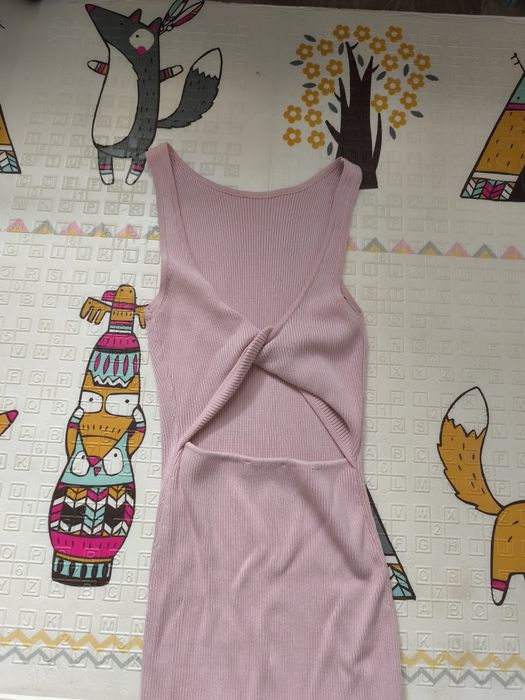 Zestaw sukienek ciążowych prążkowanych