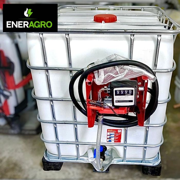 Міні АЗС, єврокуб, насос для дизеля 12 вольт заправна станція дизельна