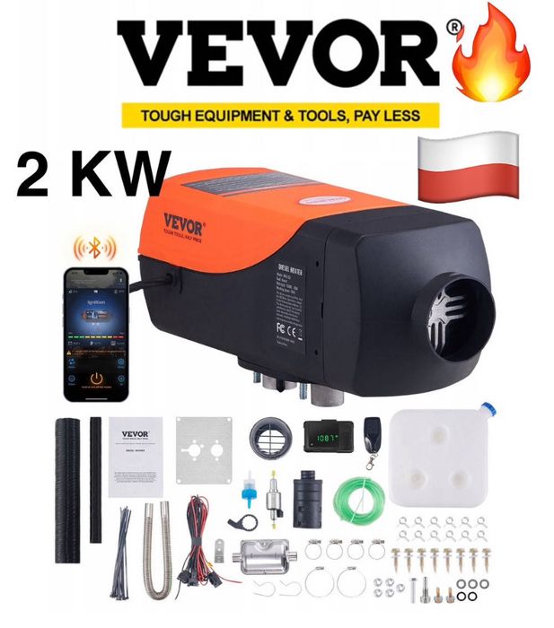 Хит! Автомобильный дизельный обогреватель! Сухой фен Вебаста Автономка