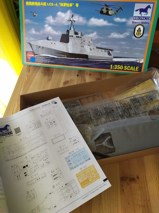 Kit Moselismo Naval 1/350 Coronado LCS4