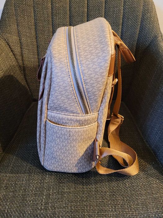 Plecak damski beżowy