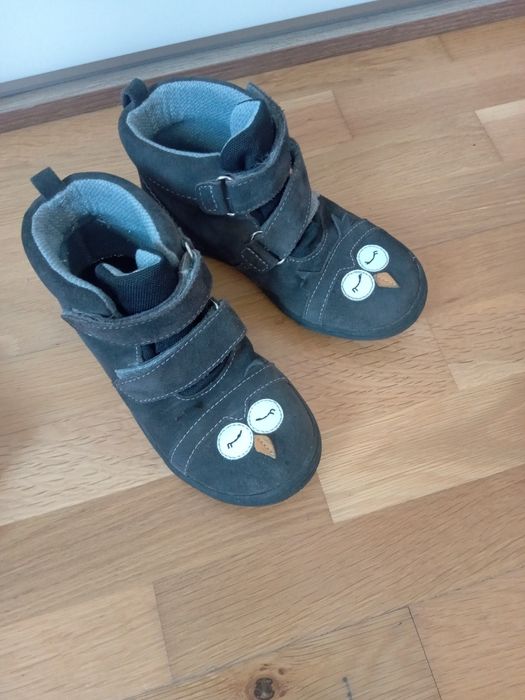 Botki dziewczęce sówki