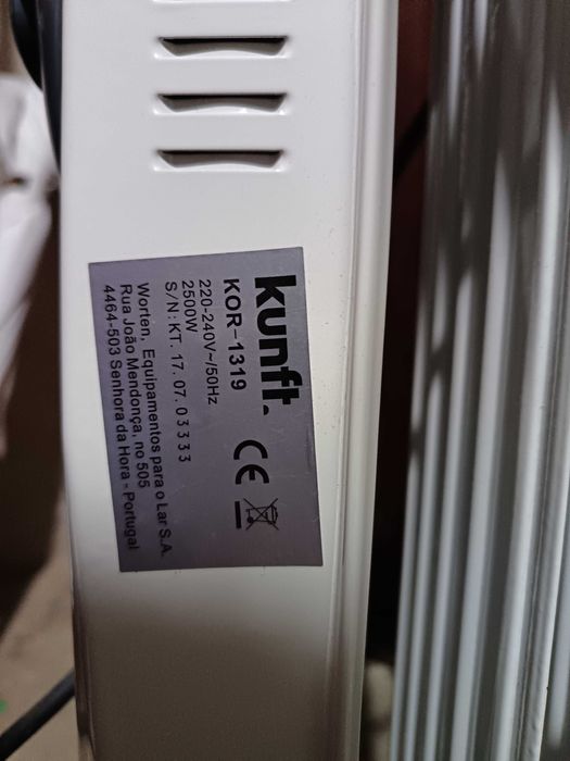 Radiador de aceite 2500 W