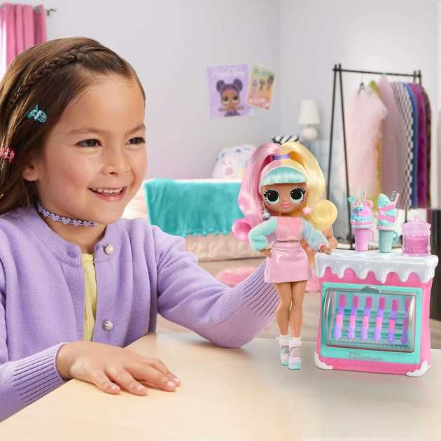 Ігровий набір лялька LOL Surprise OMG Sweet Nails Цукерочка