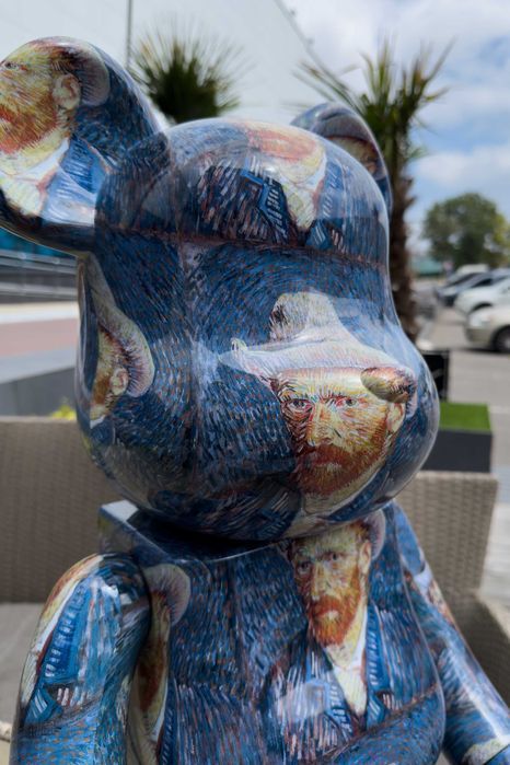 Статуэтка Medicom Bearbrick x Van Gogh 1000% 70 cm фигурка Бербрик