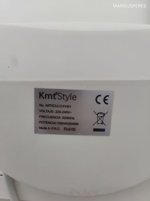 Ventilador de frio e quente