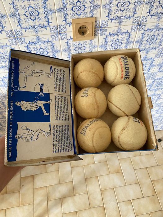 Spalding L.T.A. Official Tennis Balls - caixa com 6 bolas