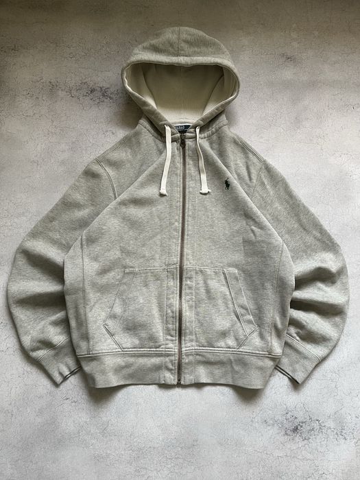 Vintage Polo Ralph Lauren zip up hoodie sk8 y2k archive streetwear