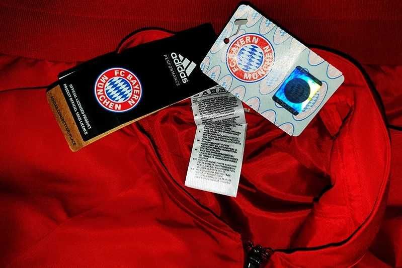 Bayern Monachium Adidas 2015 kurtka/bluza treningowa nowa rozmiar: XL