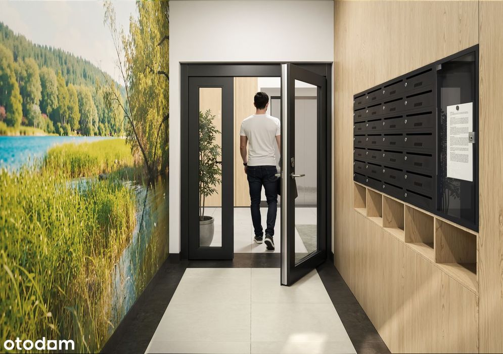 2-pokojowe mieszkanie 47m2 + balkon