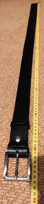 Cinto Pele Preto Novo 1.10 metros