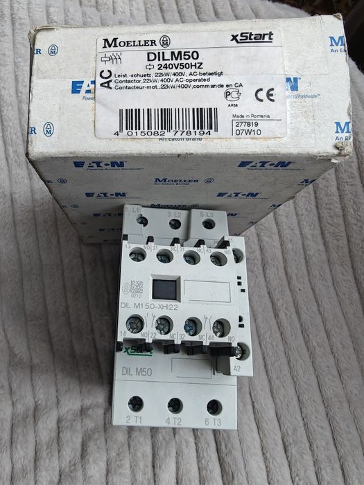 Moeller Dil m50 + Dil m150-XHI22 24V DC COIL