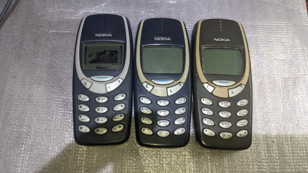 Nokia 3310 3 штуки, раритет.