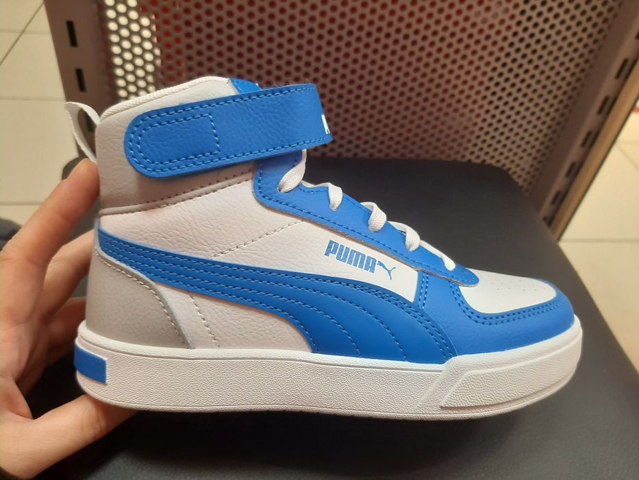 Кроссовки хайтопы puma р 31, 32,33,34,35 кожа новые деми,еврозима ориг