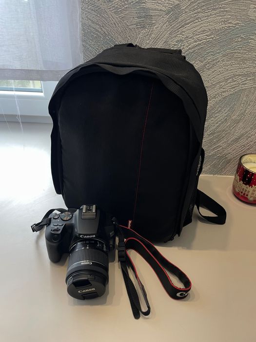 Canon EOS 250D + об’єктив 18-55mm + рюкзак | Ідеальний стан