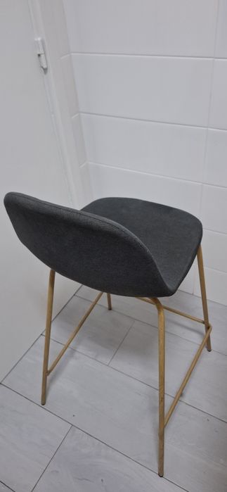 Cadeiras altas pretas