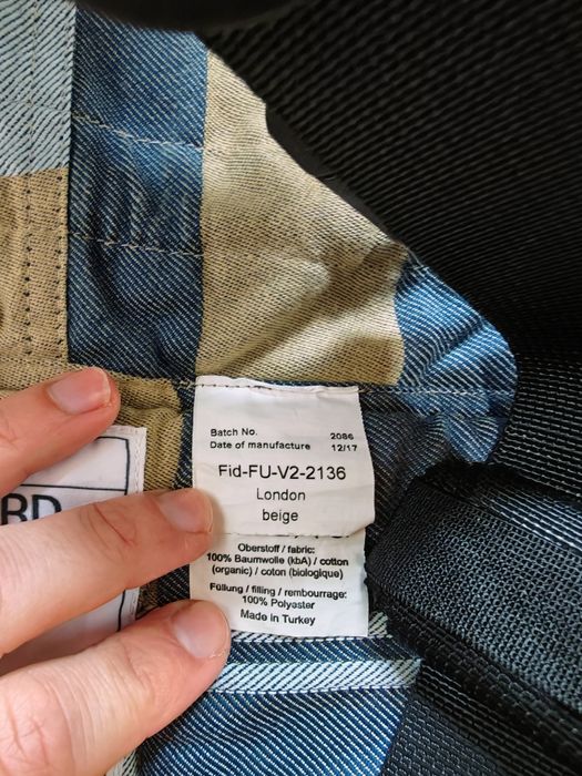 Mochila Porta-Bebé Fidella Fusion | London Beige | Algodão Orgânico