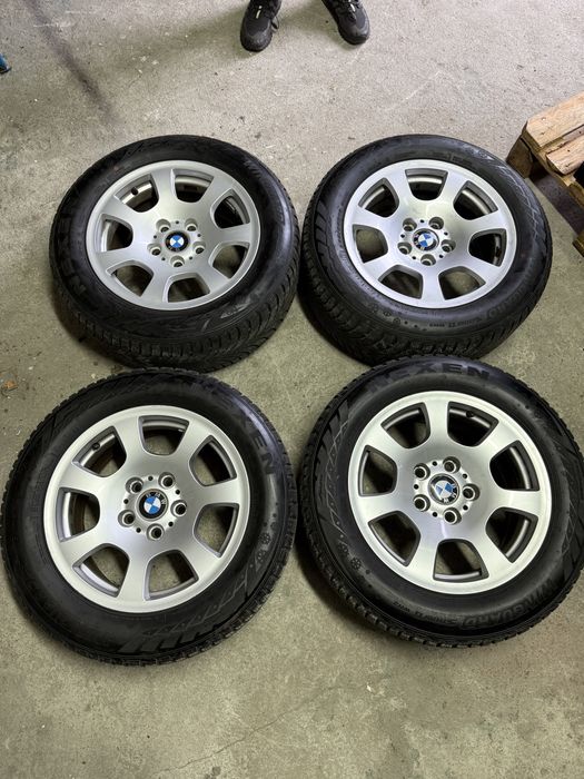 Koła zimowe BMW 5x120 225/55r16 SUPER STAN E60 E61