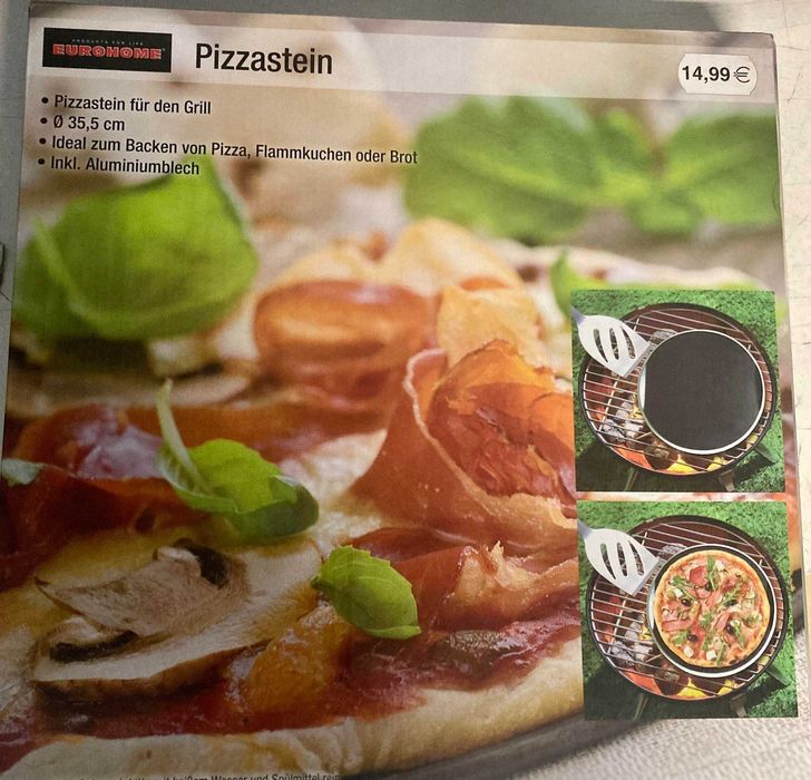 EUROHOME podsawka na pizze do grilla 35,5cm