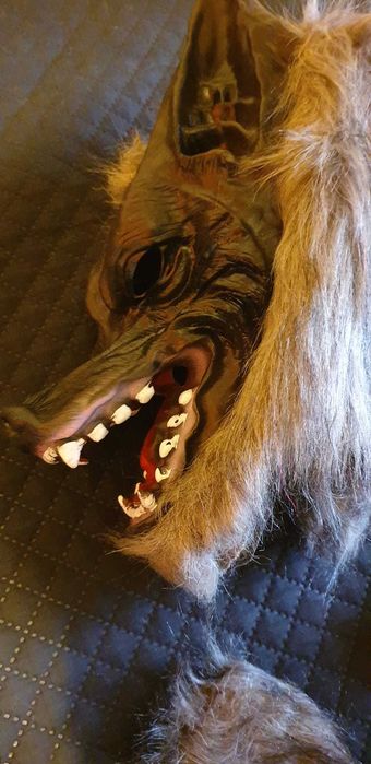 Halloween Máscara Lobisomem / Werewolf costume mask