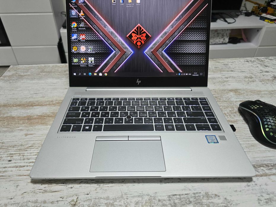 Мощный ноутбук HP (IPS FullHD/Core i5 8-gen/8GB DDR4/SSD M2 256GB/АКБ 4ч)