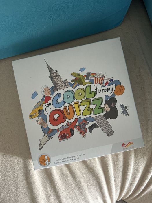 PopCOOLturowy Quizz, gra towarzyska, FoxGames