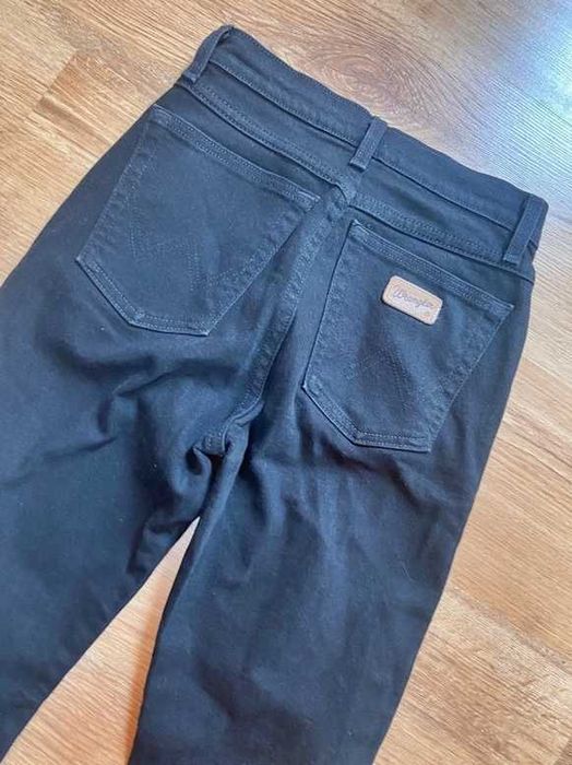 Wrangler s xs roxanne jeansy dzins basic 90s 00s wysoki stan quality