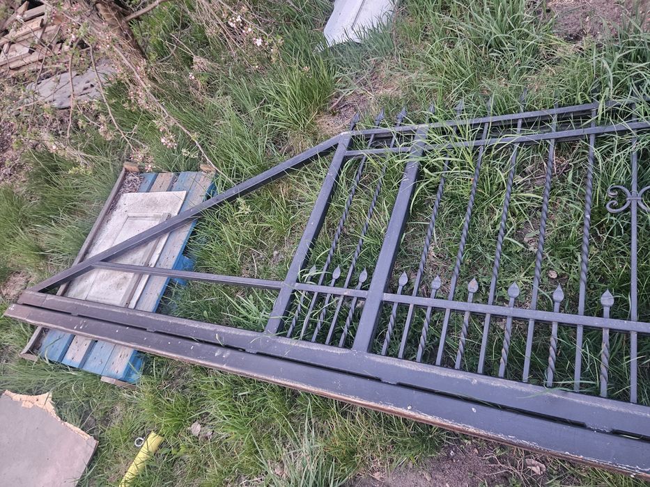 Brama wjazdowa 6,25m + furtka SOLIDNA