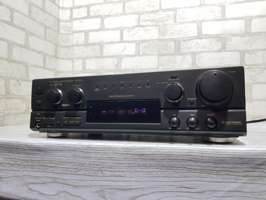 5.1 AV ресивер TECHNICS SA-AX 530,+1.,  *5x80 Вт, б/у з Німеччини