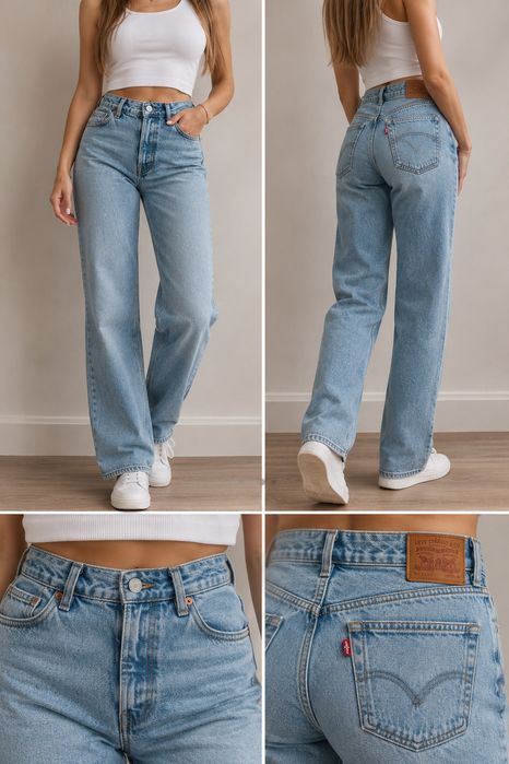 NOWE Dżinsy Levi's Ribcage Straight W30 L29 Stan Idealny