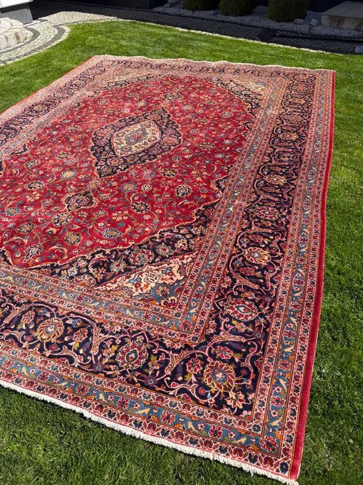 Nowy Dywan Vintage Kaszmirowy Perski Iran Keshan 400x290 NAJTANIEJ W PL