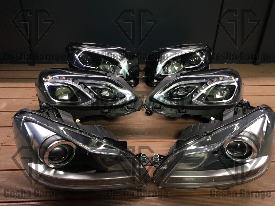 Фара фары Mercedes мерседес w204w213w222w447w166 лед ксенон Європа США