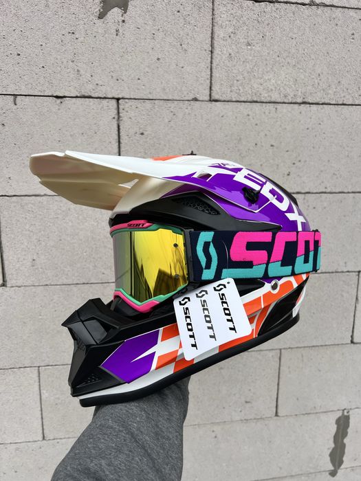 Эндуро шлем, мотошлем, кроссовый шлем, вело шлем, шлем для мотоциклах