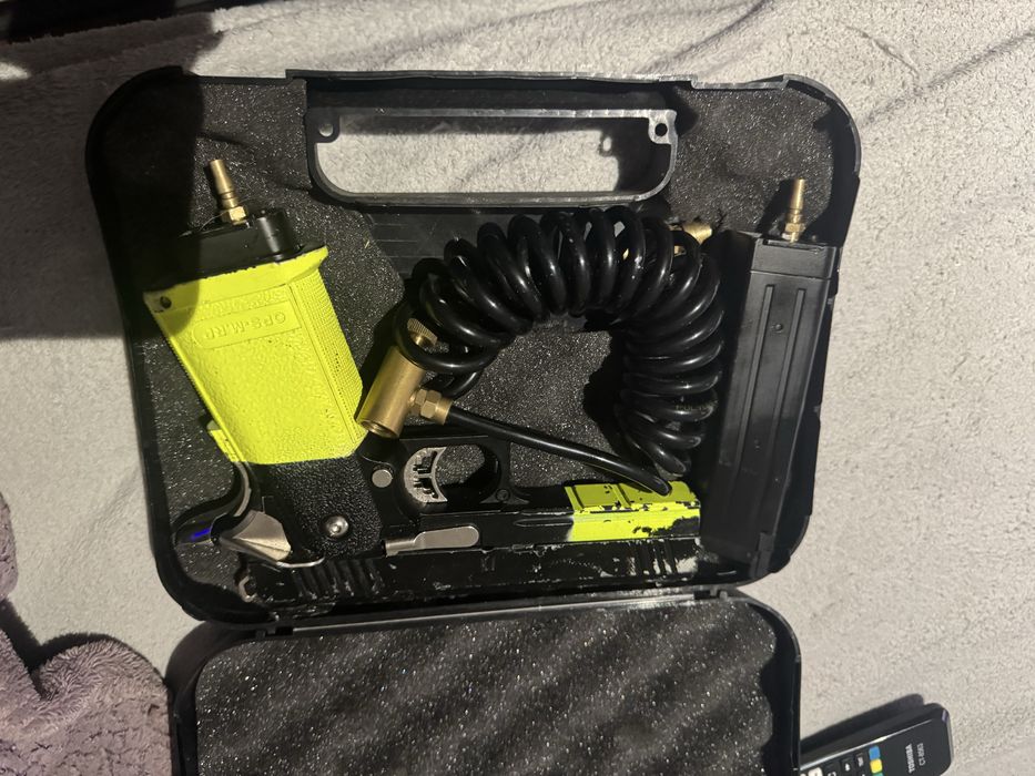 Airsoft hi capa green gas goldem eagle ou troco por playstation vr