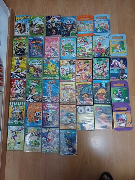 DVD's infantis originais