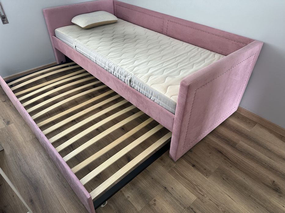 Cama de solteiro com gavetão e colchão de 200x90